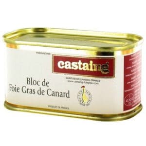 CASTAING BLOC DE FOIE GRAS DE CANARD 135GR
